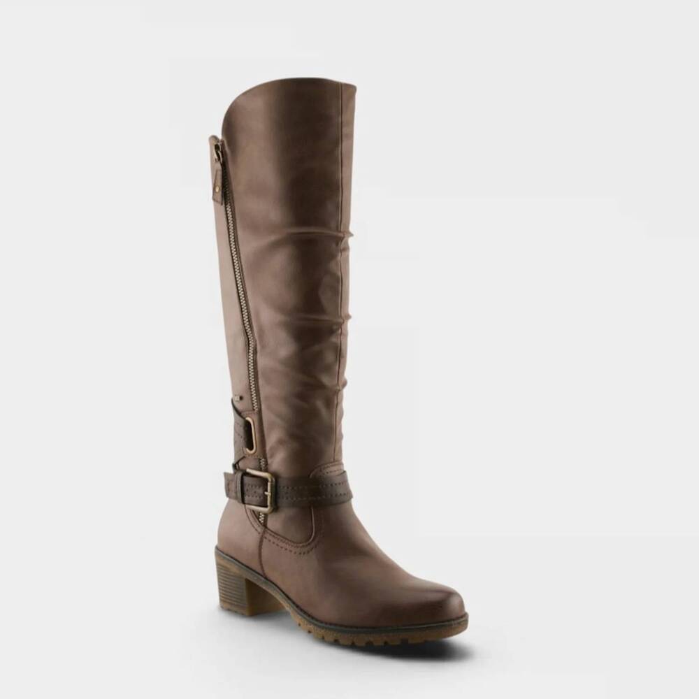 NEW SPRING STEP SHOES women's gemisola tall boots in brown